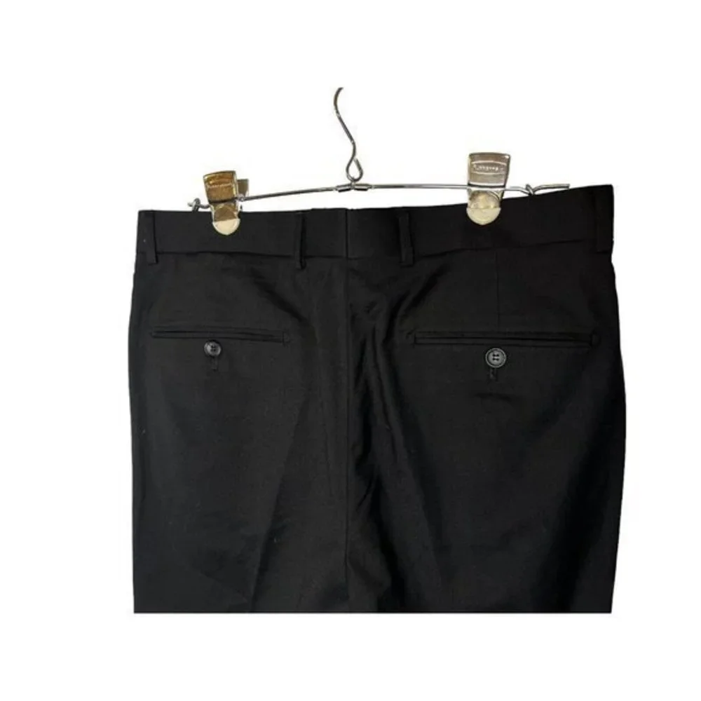 NWOT Lineage Signature Collection Size 40L 34W Black Dress Mens Pant Style#30100
